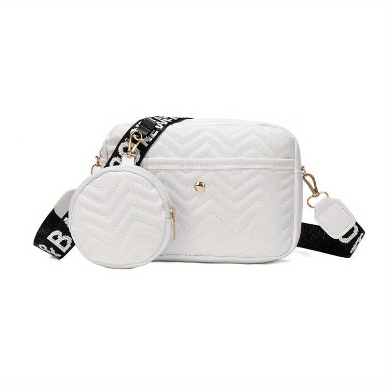 Lively® Sac à bandoulière matelassé avec porte-monnaie